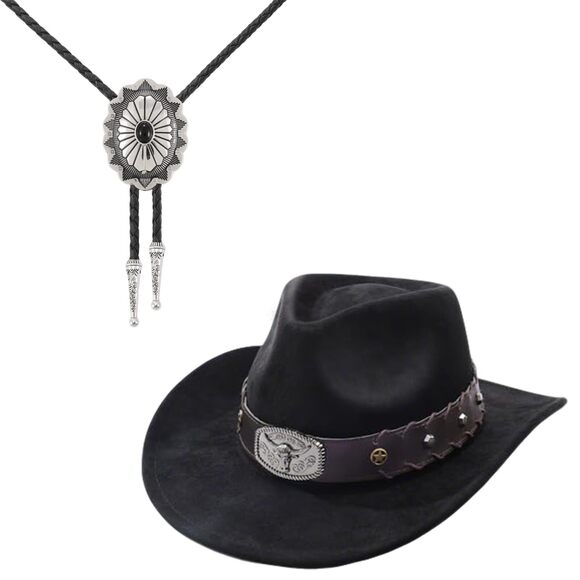 8892 Cowboy Cowgirl Hats + Bolo main image 8